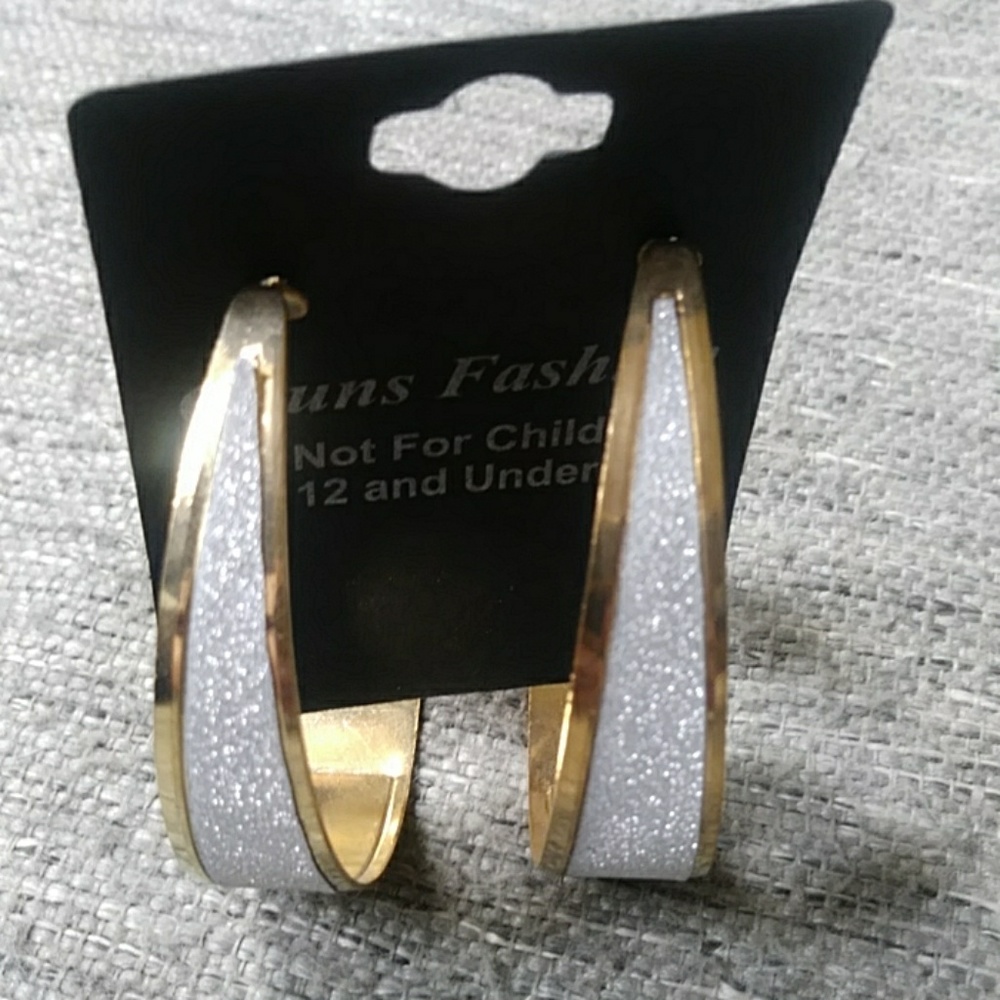 COPY - Blingy hoop earings